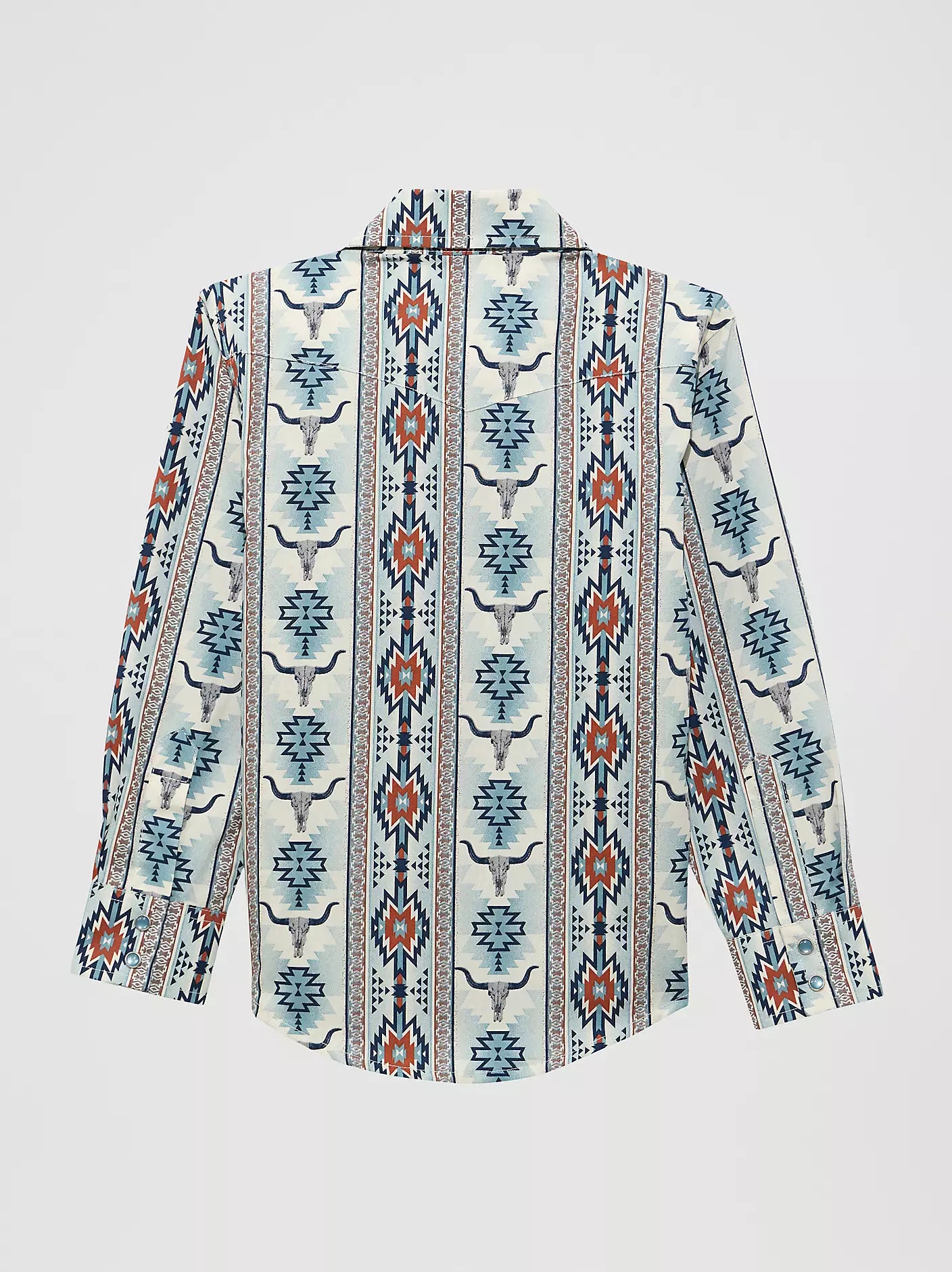 Pearl Snap Boy's Aztec Checotah Wrangler