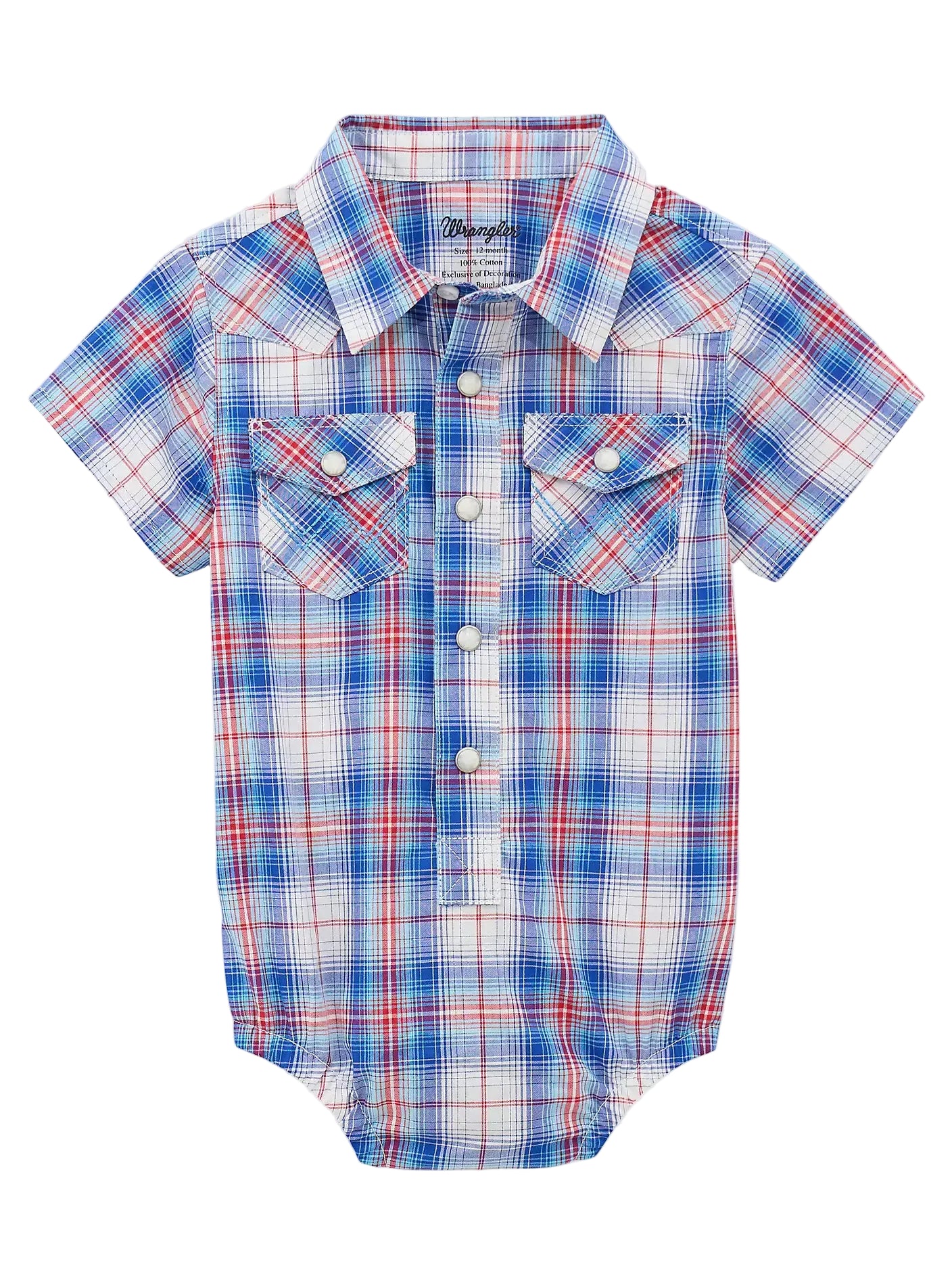 Baby Boy Short Sleeve Pearl Snap Wrangler