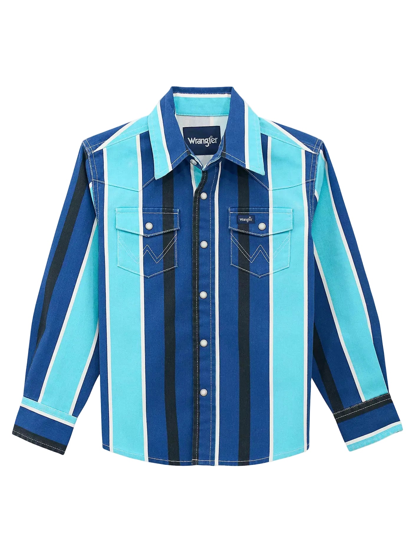 Boy's Brush Popper Pearl Snap Wrangler
