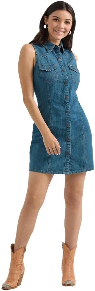Dress Women's Denim Sleeveless Wrangler