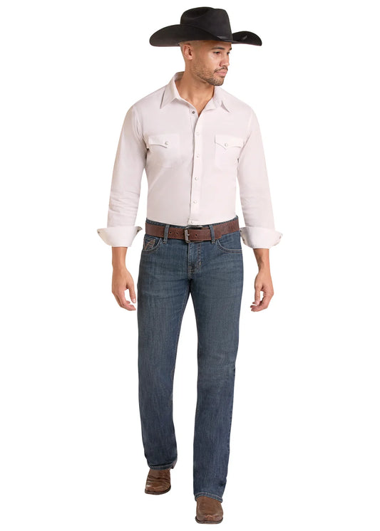 Men's Pistol Stackable Bootcut Rock & Roll Denim