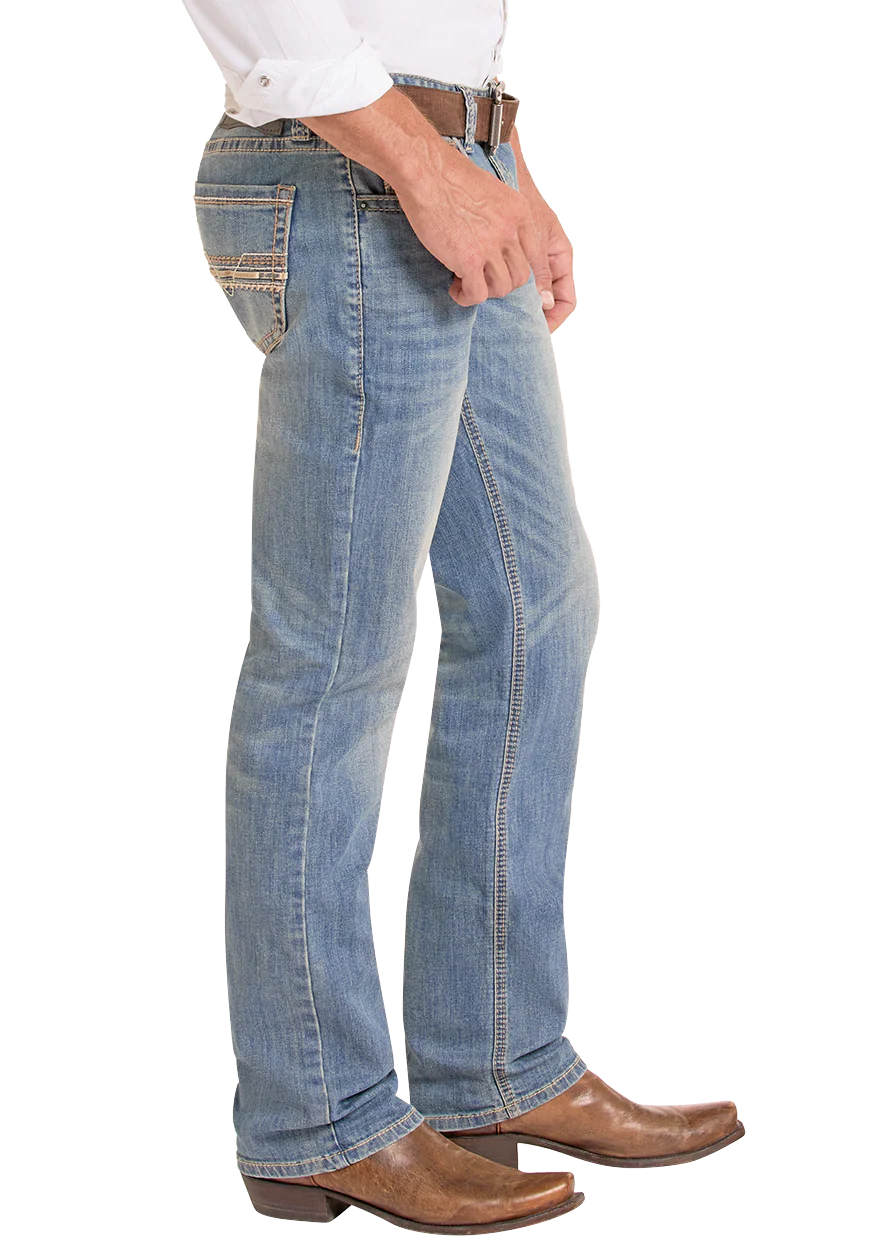 Men's Revolver Straight Fit Rock & Roll Denim