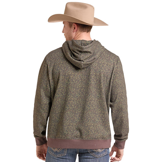 Men's Camo Hoodie Rock & Roll Denim