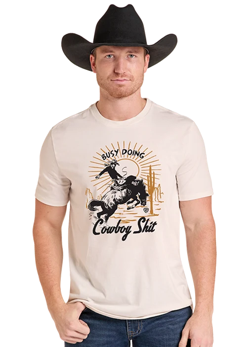 Men's Bronco T-Shirt Rock & Roll Denim