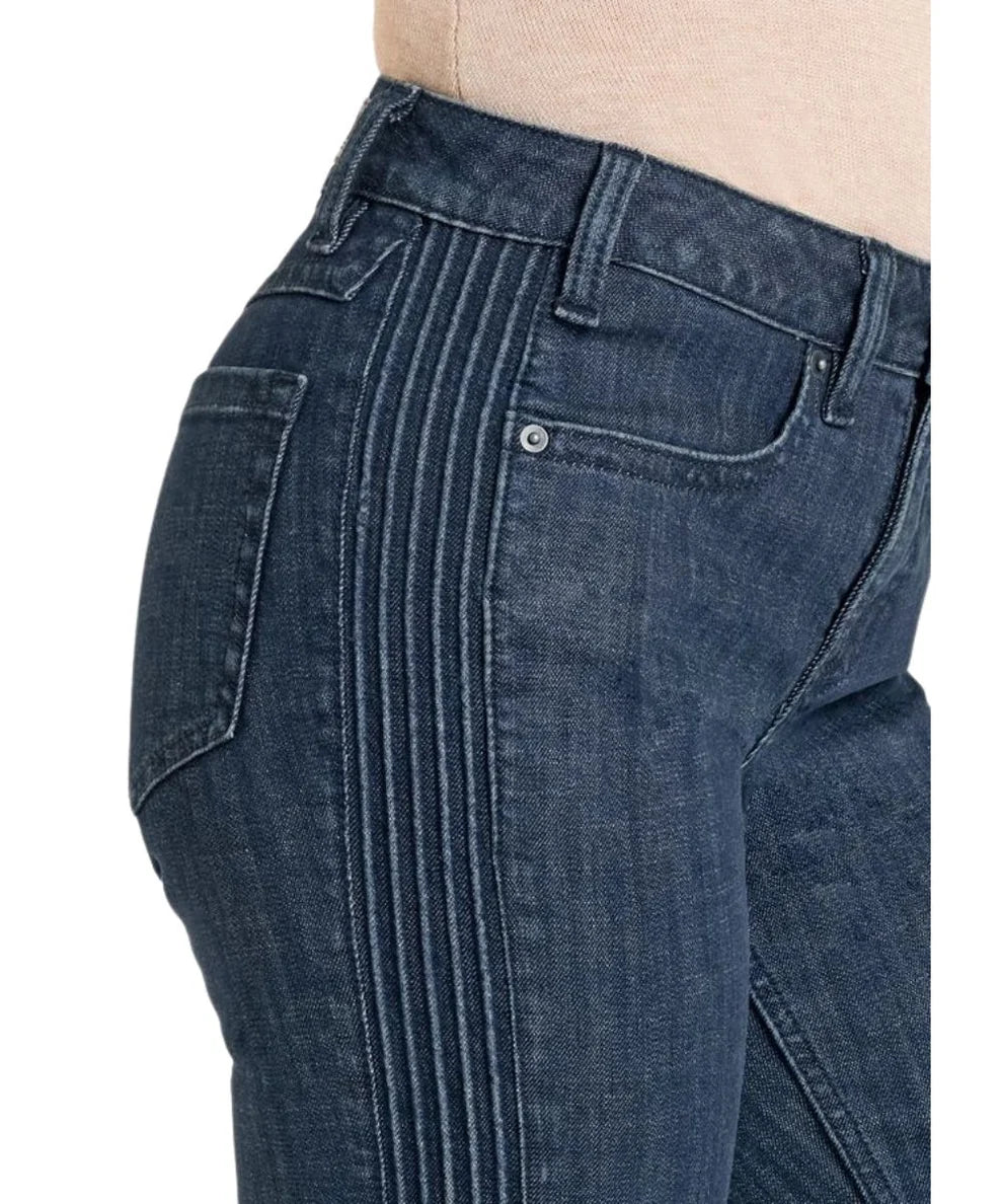 Women's Midrise Trouser Rock & Roll Denim
