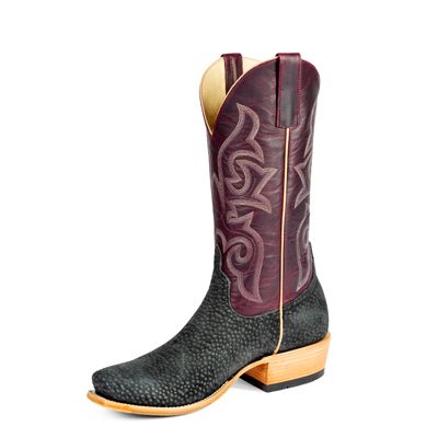 Boots Men's Dark Gray Carpincho Horse Power Top Hand