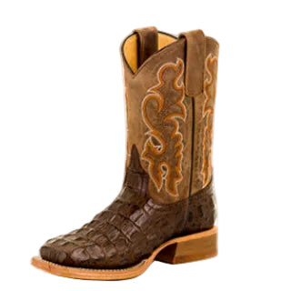 Boots Youth Boy's Croc Print Horse Power Kids
