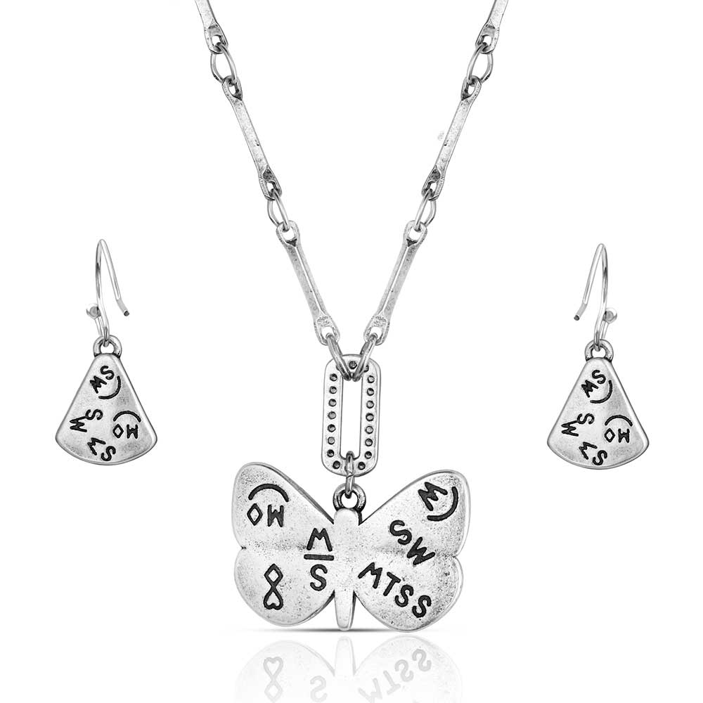 Set Me Free Turquoise Necklace & Earring Set