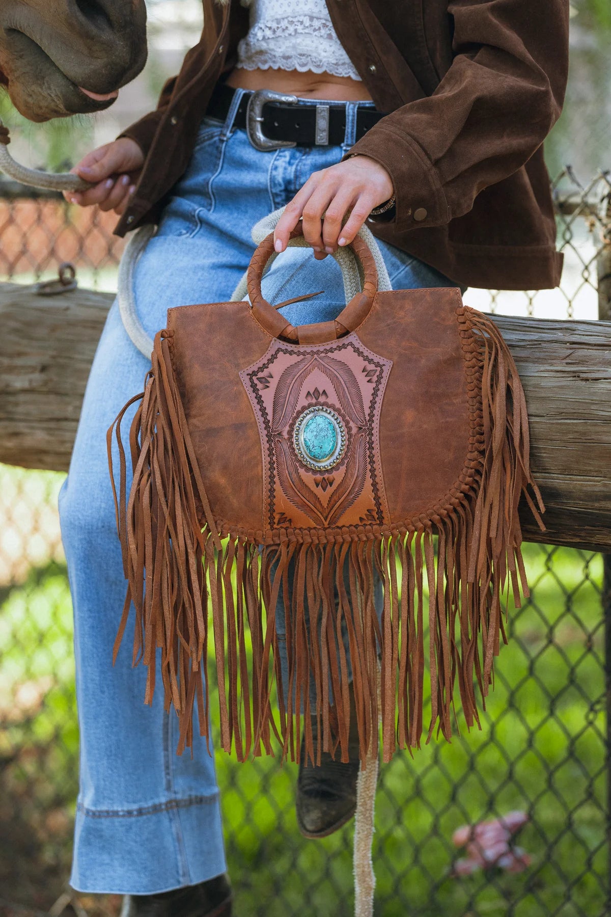 Purse Sedona Tassle Crossbody