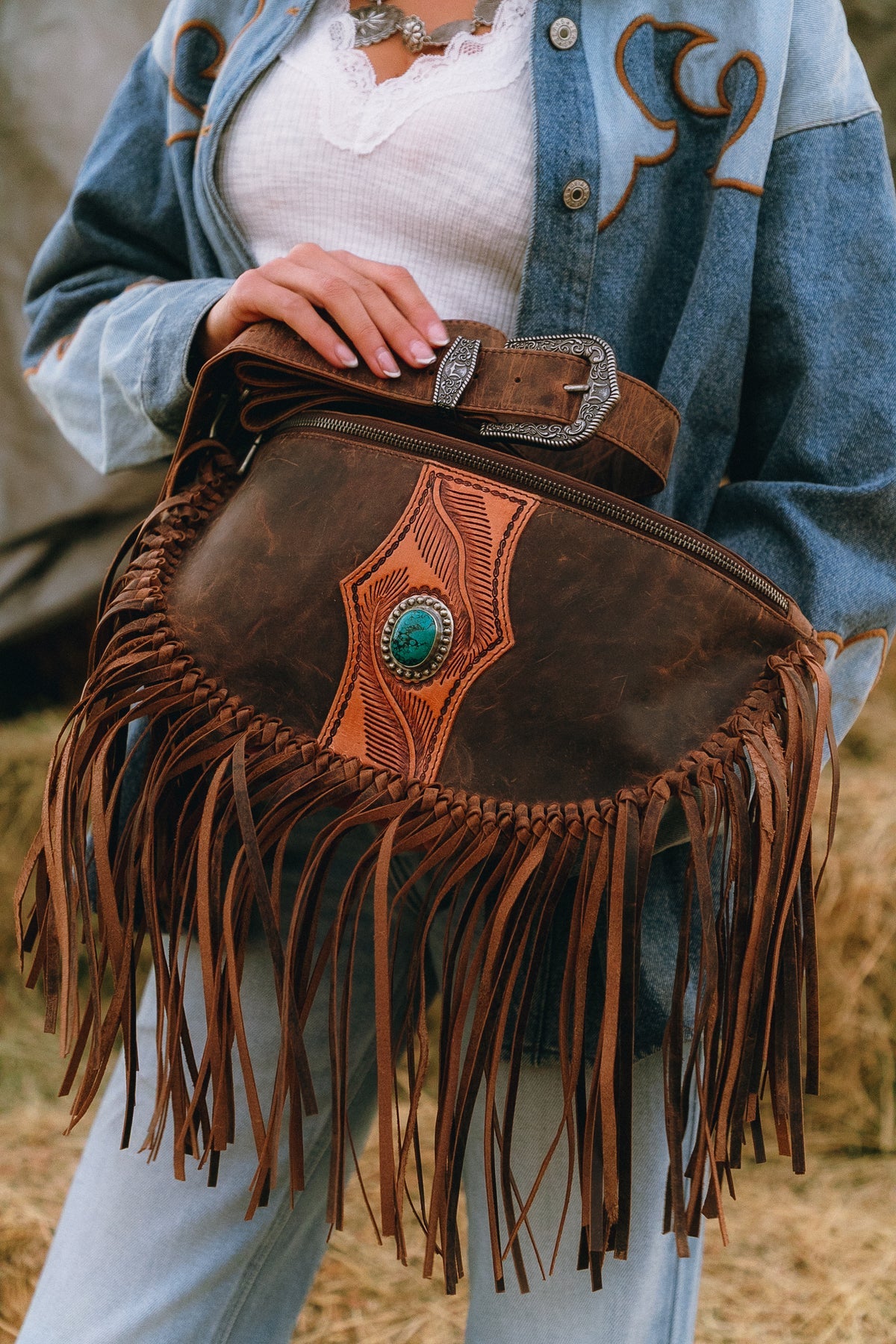Purse Sedona Tassle Belt Bag