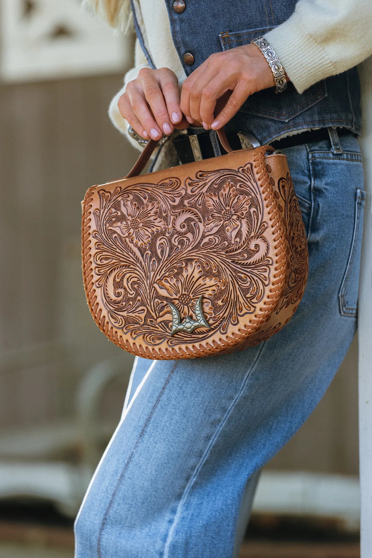 Grace Crossbody Saddle Bag