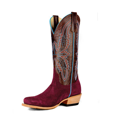 Boots Women's Burgundy Suede Macie Bean