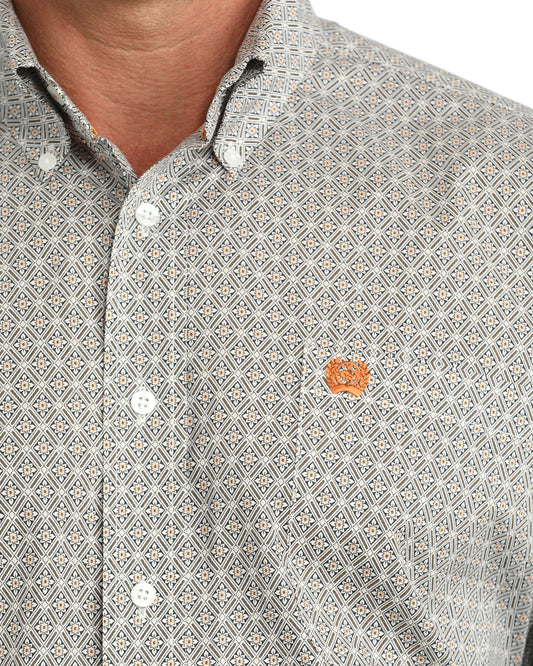 Button Down Men's Classic Fit Cinch