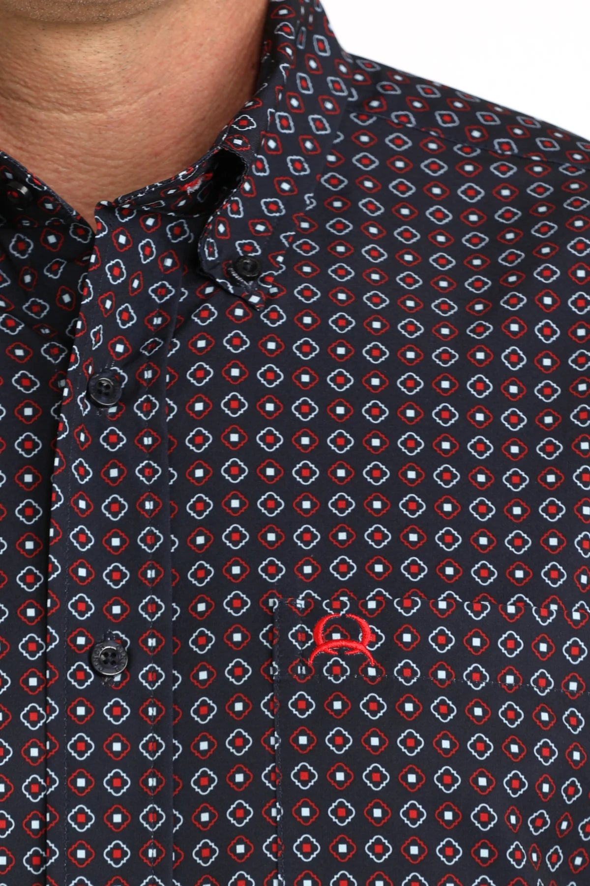 Button Down Men's ArenaFlex Short Sleeve Cinch