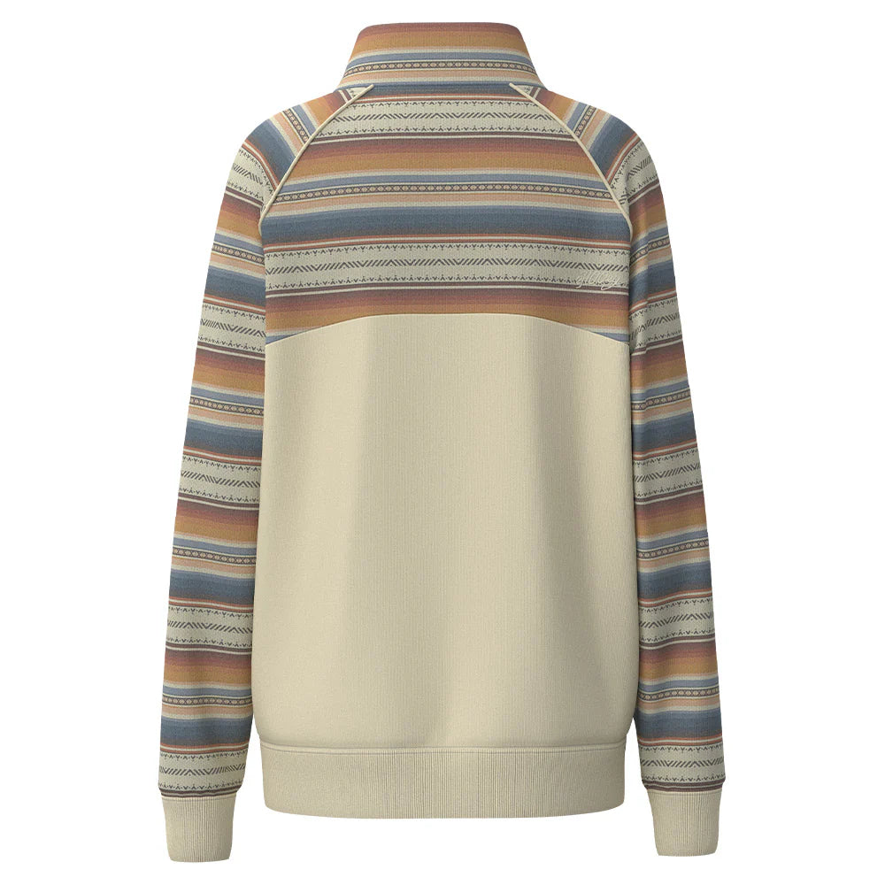 Pullover Women's 1/4 Zip Serape Hooey