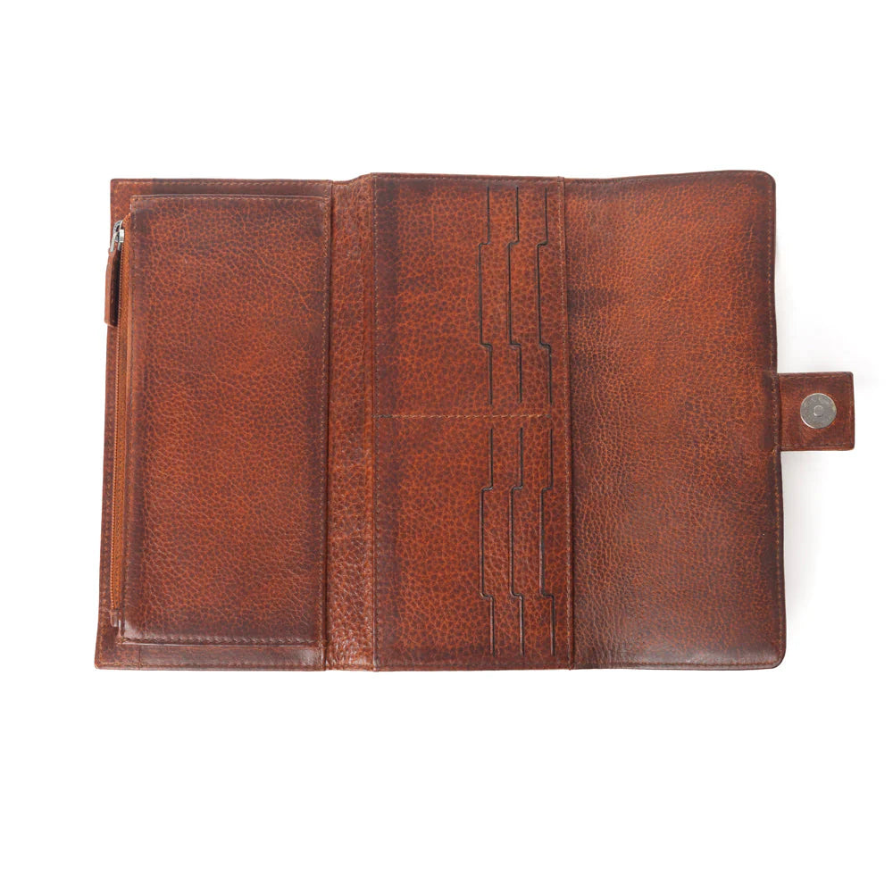 Santa Fe Leather Tri-Fold Wallet