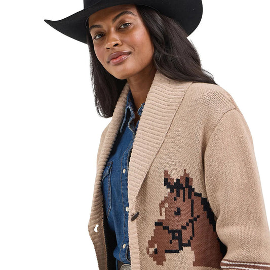 Women's Horseshoe Cardigan Wrangler