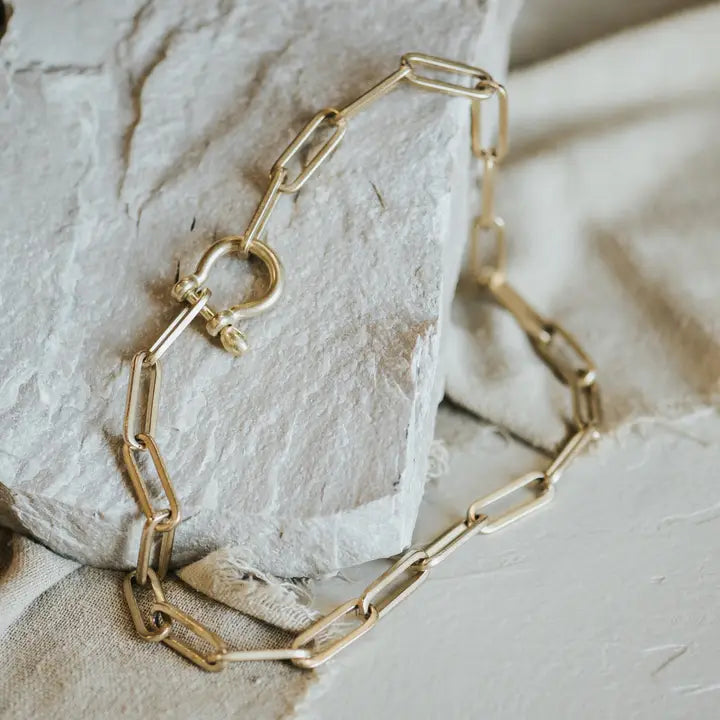 Kindred Brass Link Necklace
