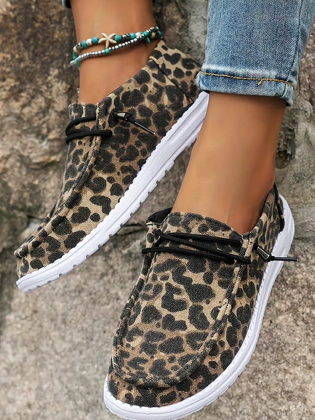 Shoes Women's Leopard Slip On TumbleWeed