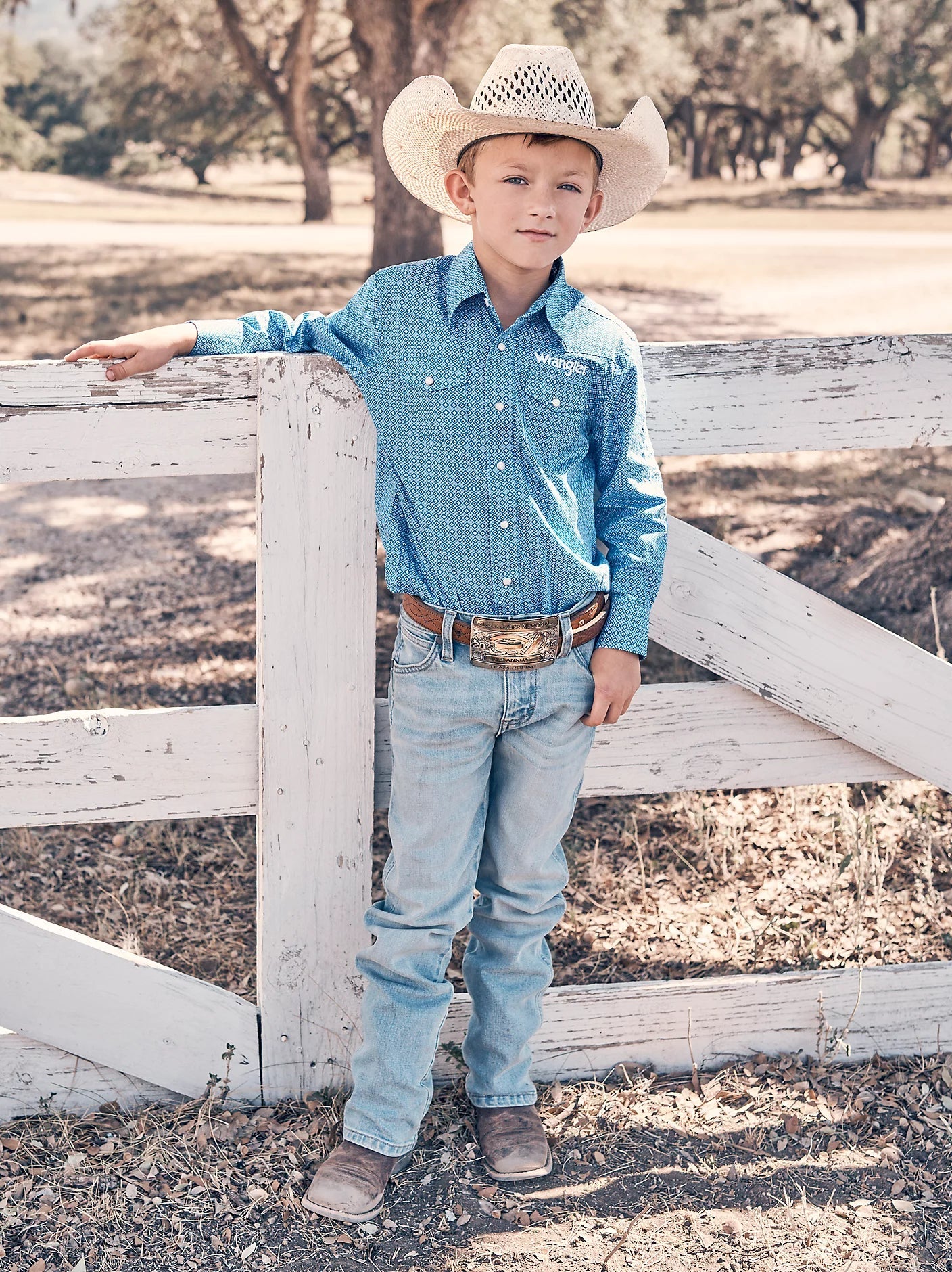 Jeans Boy's Retro Slim Straight Wrangler