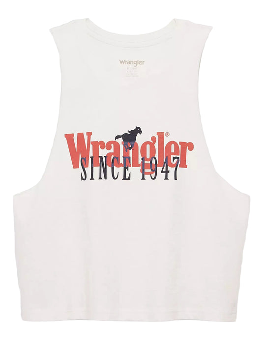 Women's Crop Festival Tank Wrangler