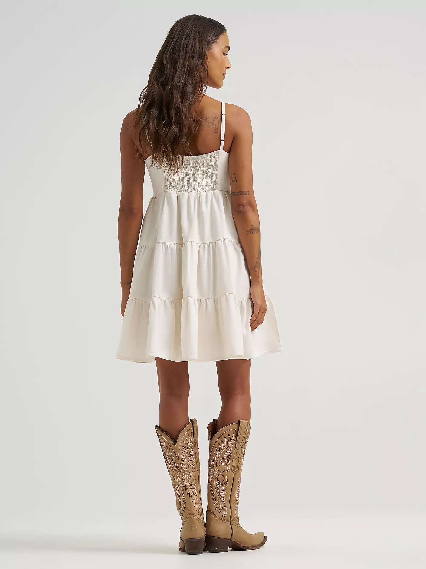 Women's Strappy Tiered Dress Wrangler