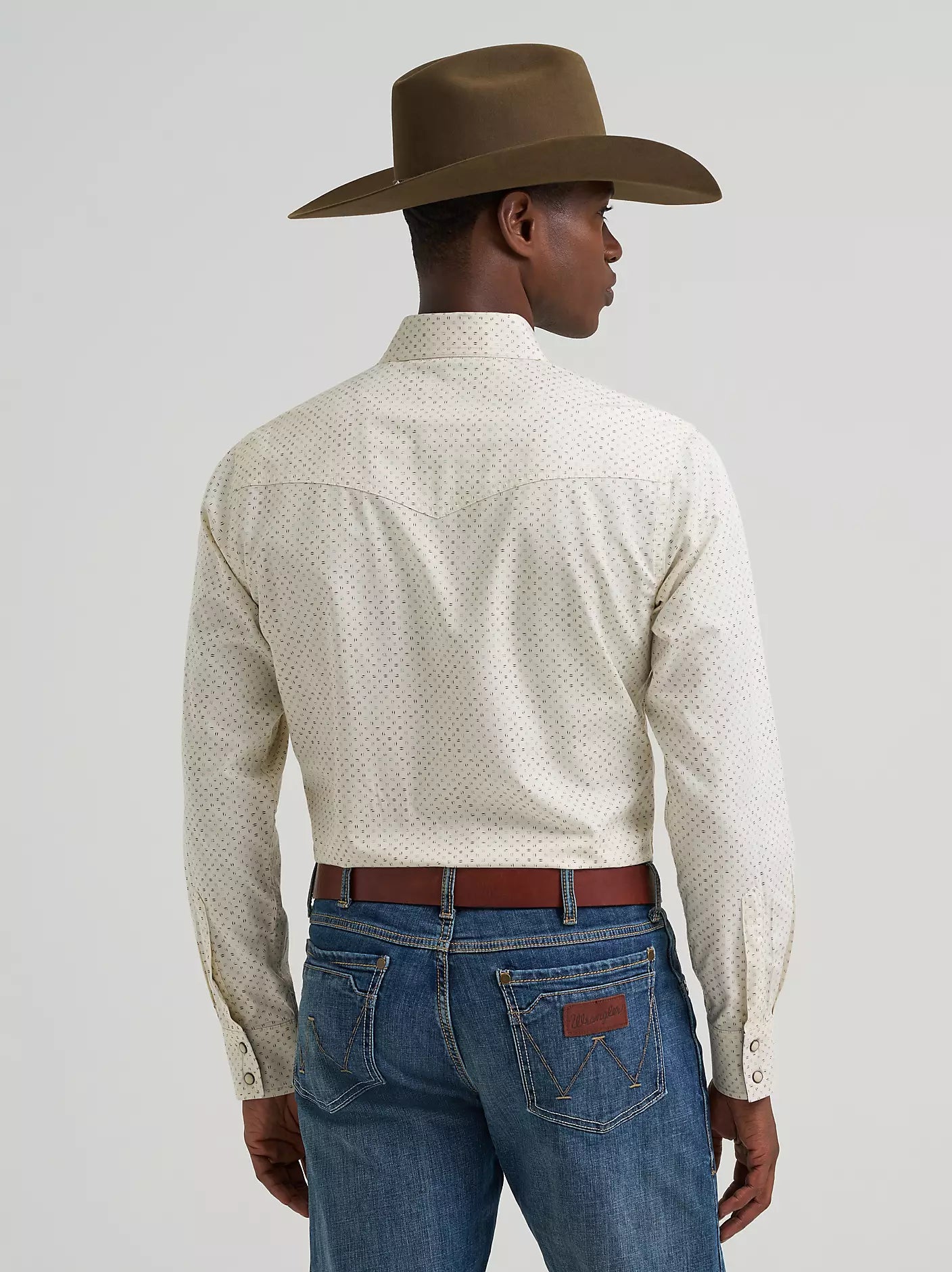Retro Men's Modern Fit Pearl Snap Wrangler