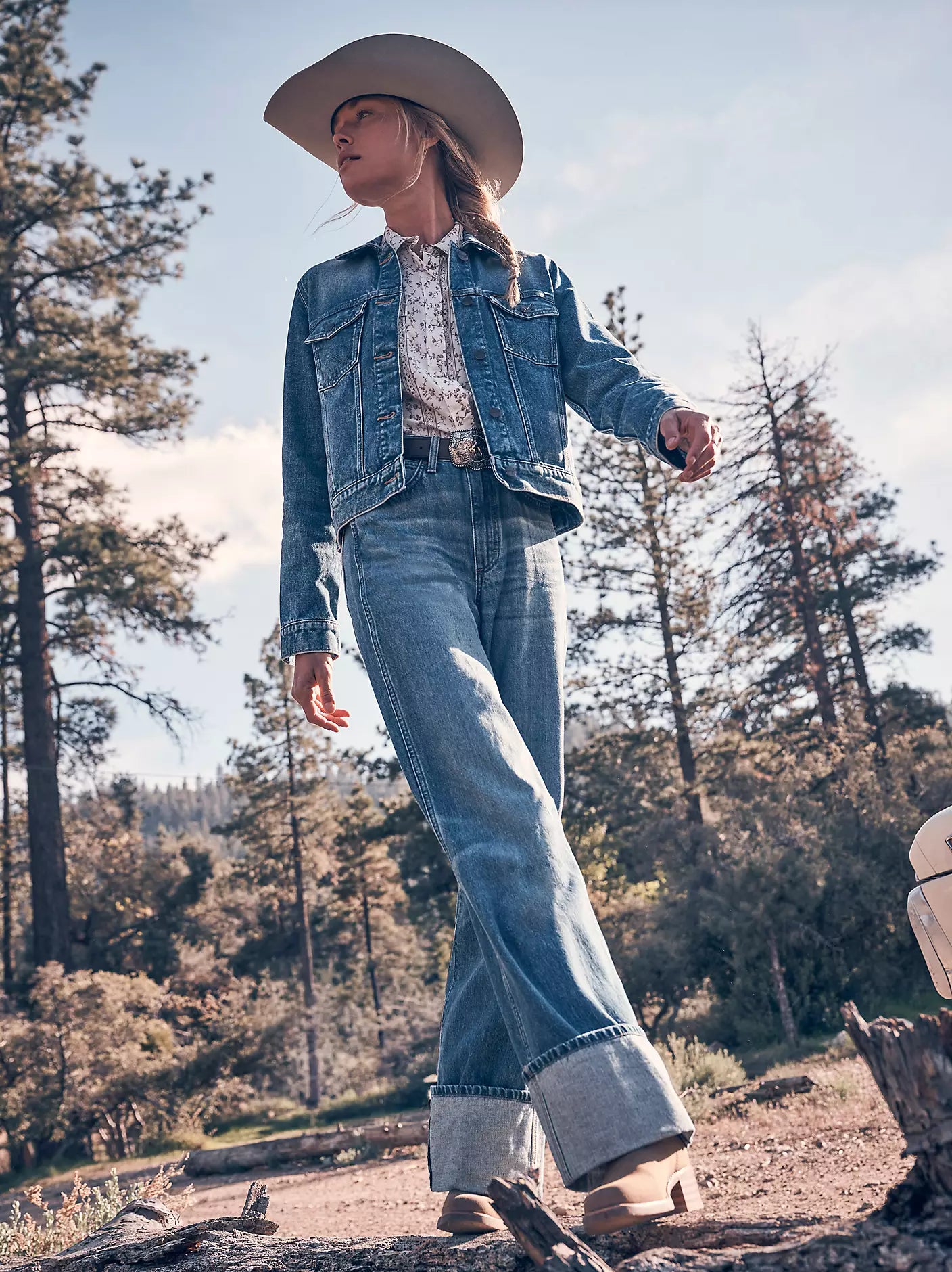 Women's Retro Bailey High Rise Cuffed Jeans Wrangler