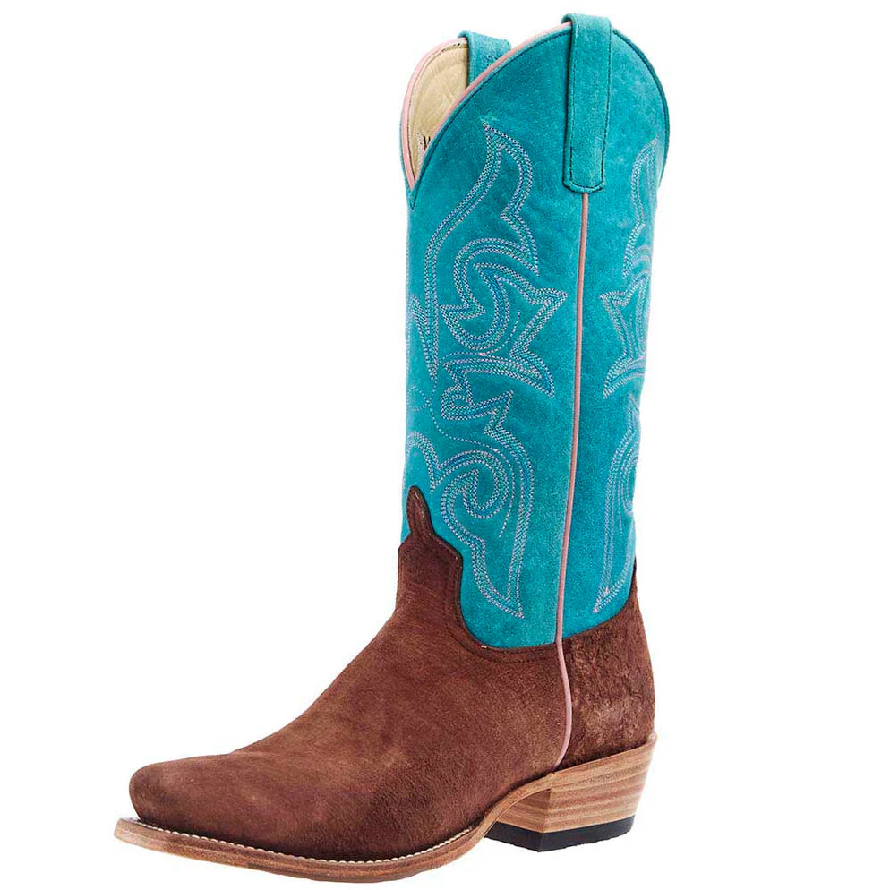 Boots Women's Kango Tobacco Smooth Ostrich Macie Bean