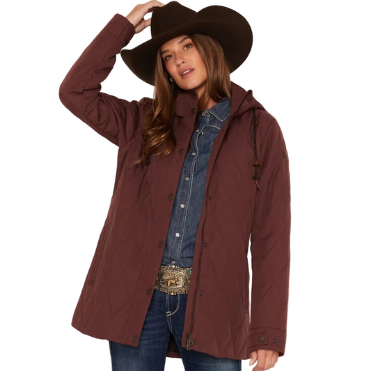 Women's Lined Barn Coat Cinch