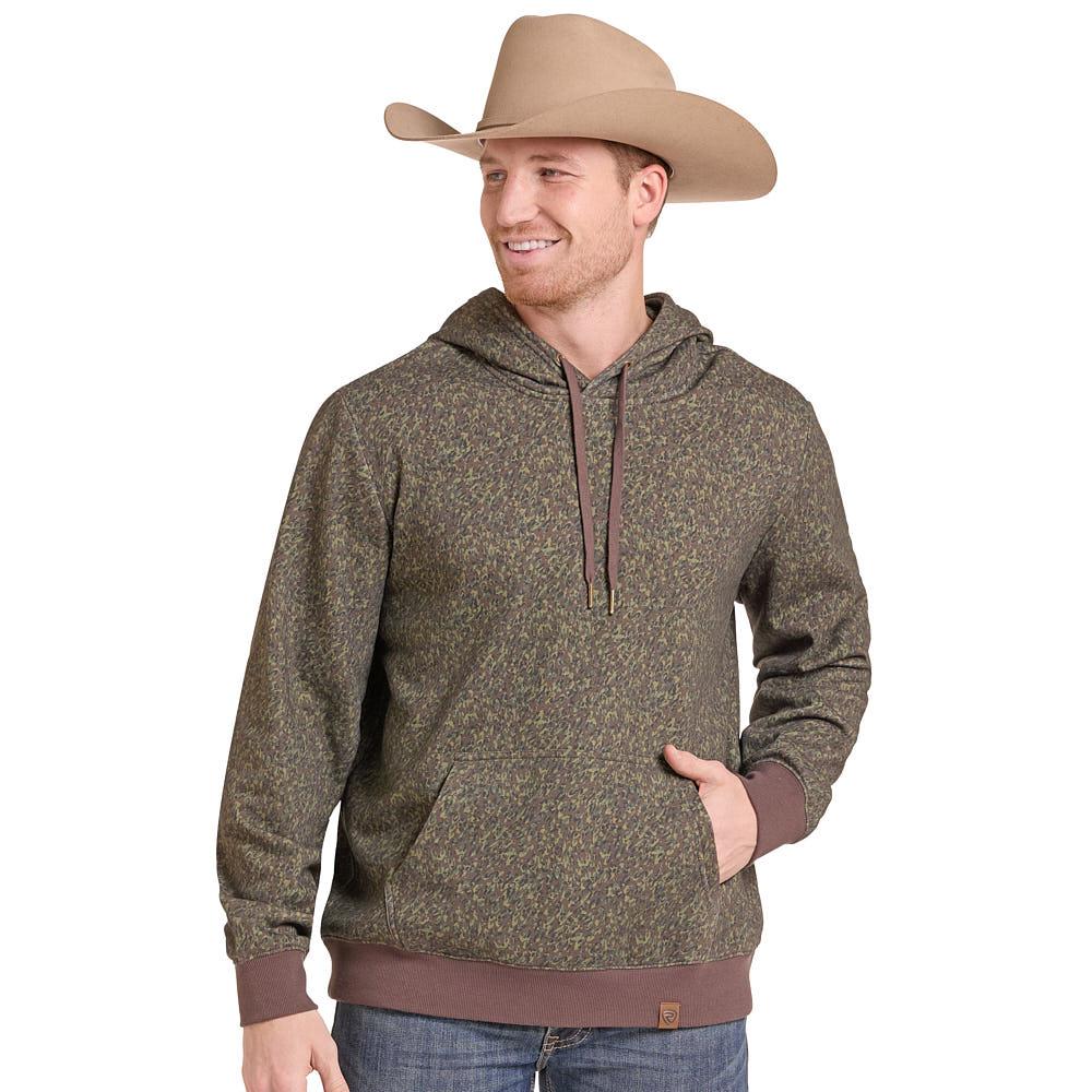 Men's Camo Hoodie Rock & Roll Denim