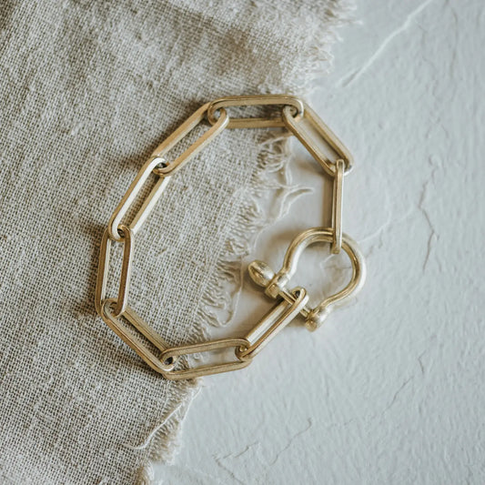 Kindred Brass Link L/XL Bracelet