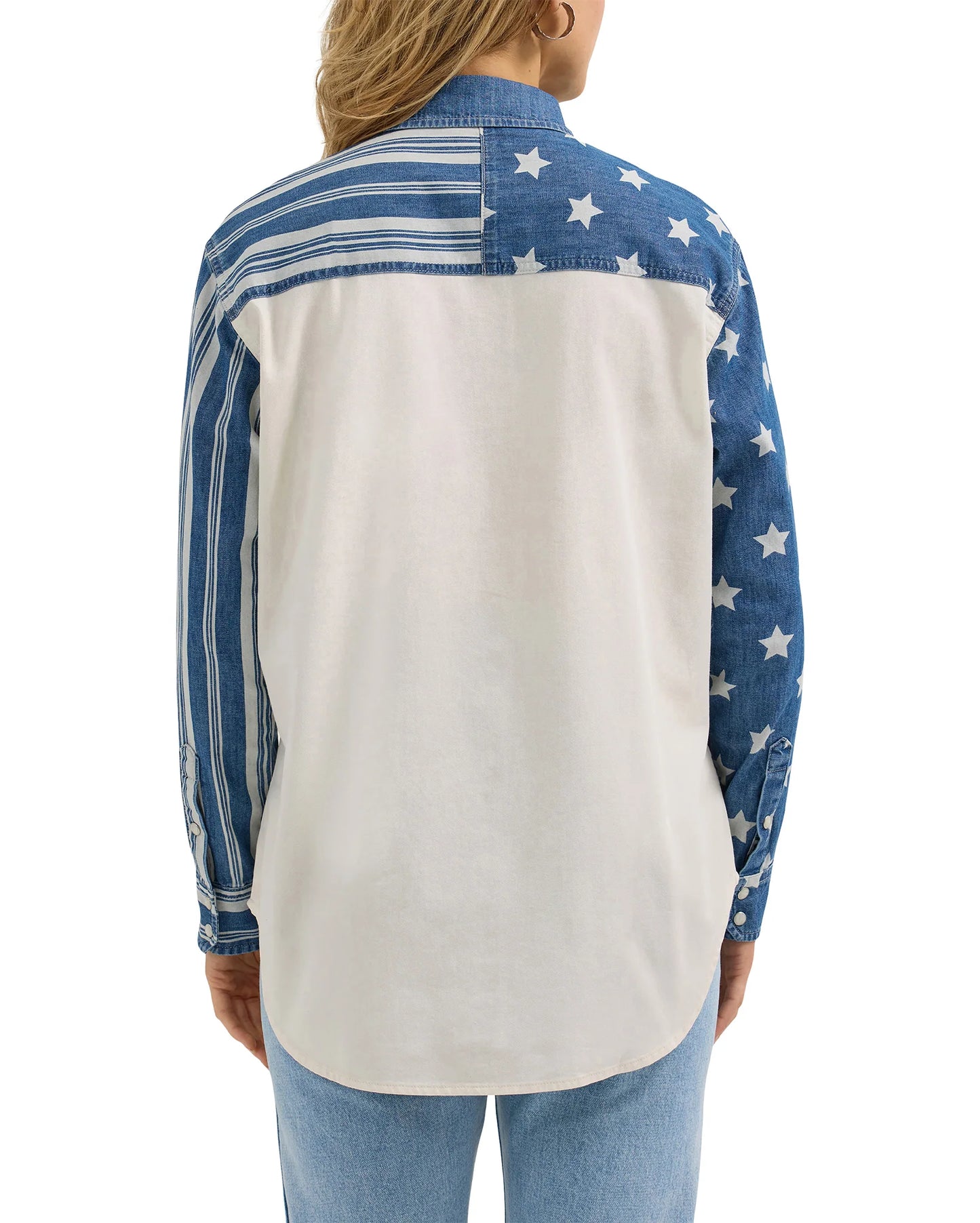 Pearl Snap Women's Stars & Stripes Wrangler