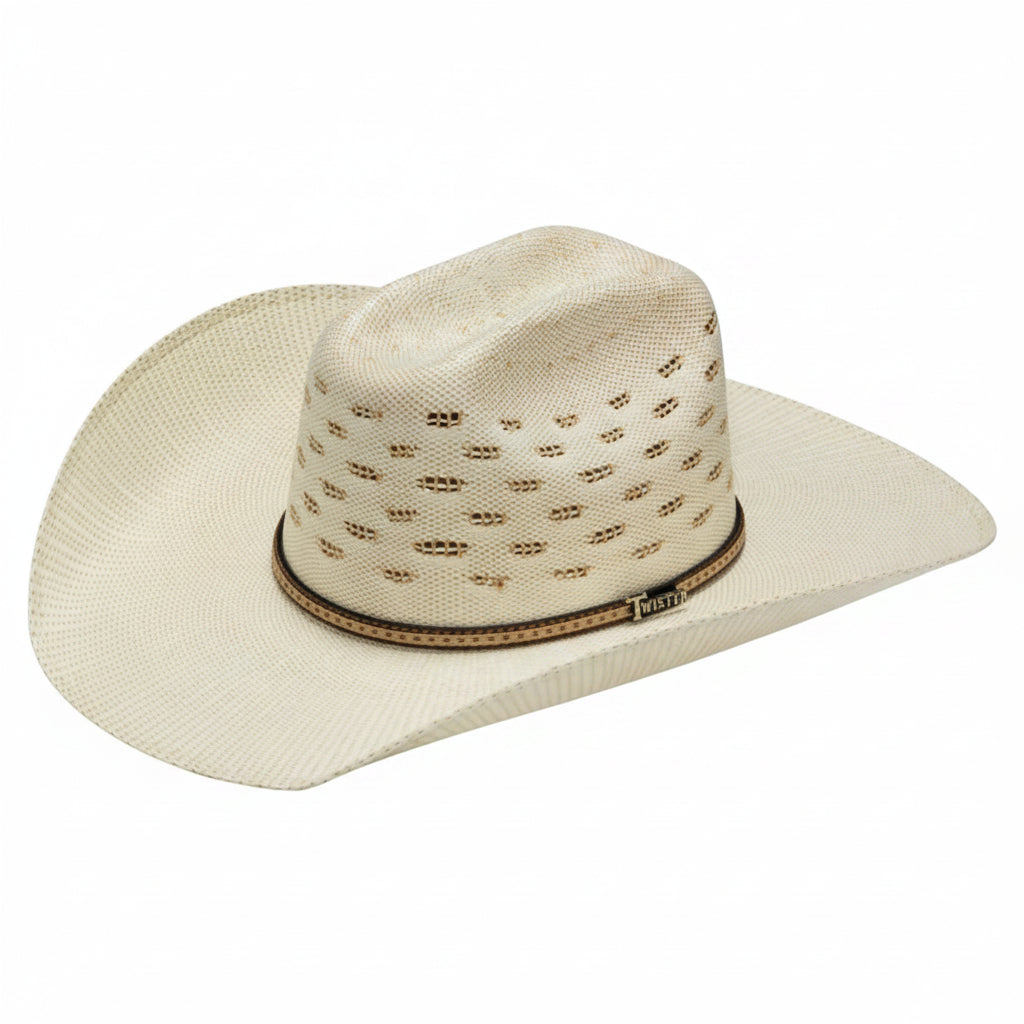 Cowboy Hat Bangora Straw T71820 Twister