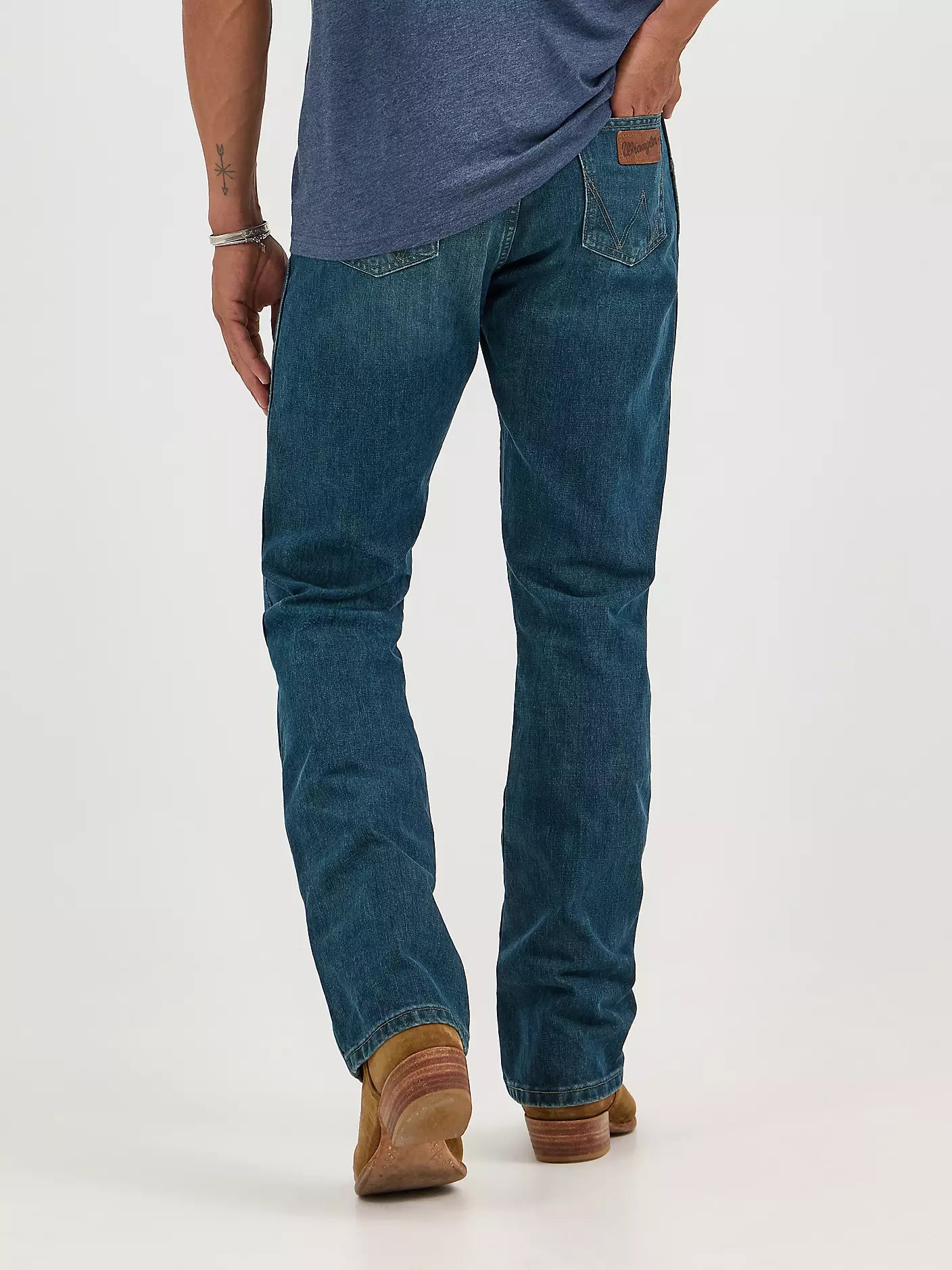 Jeans Men's Retro Slim Bootcut Wrangler