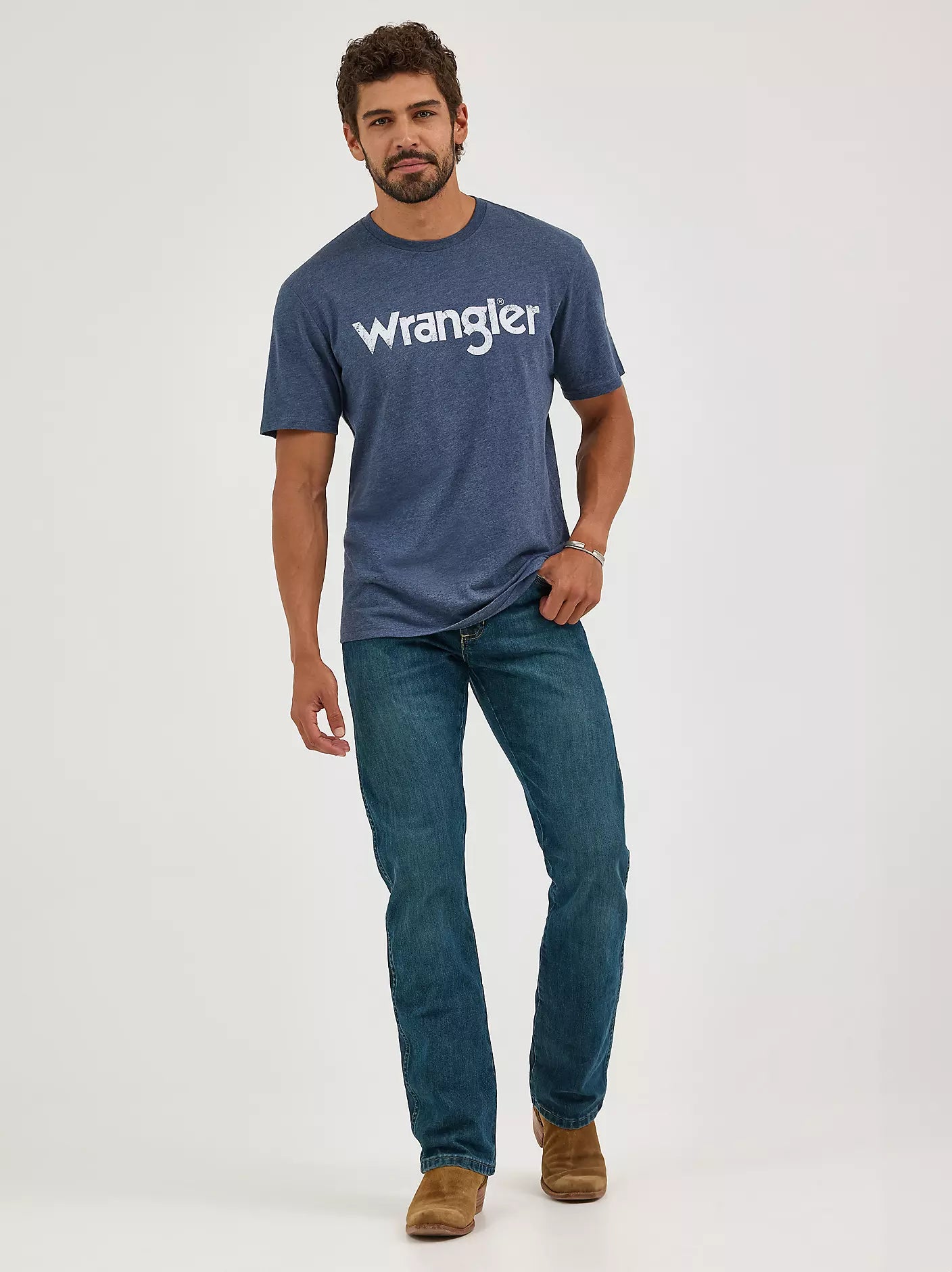 Jeans Men's Retro Slim Bootcut Wrangler