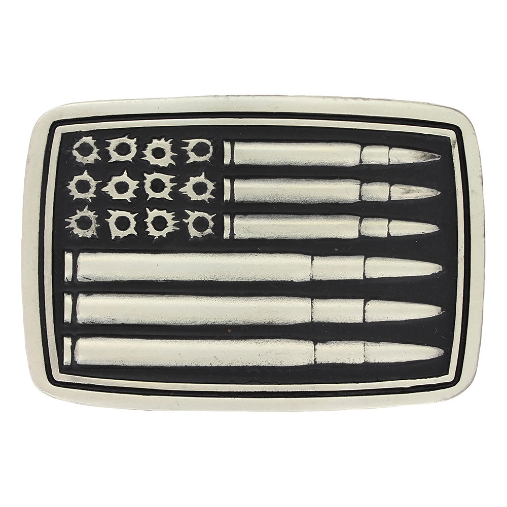 Buckle Silver Bullet Flag
