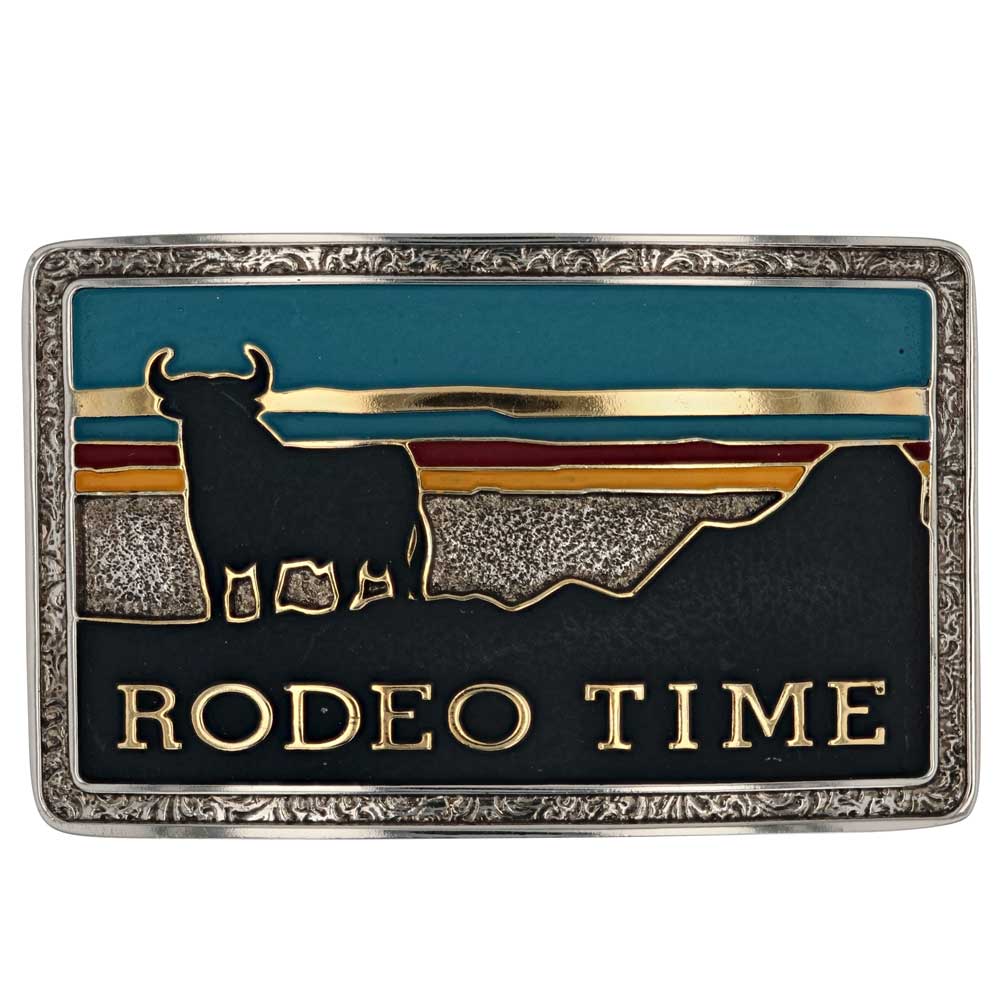 Buckle Retro Rodeo Time