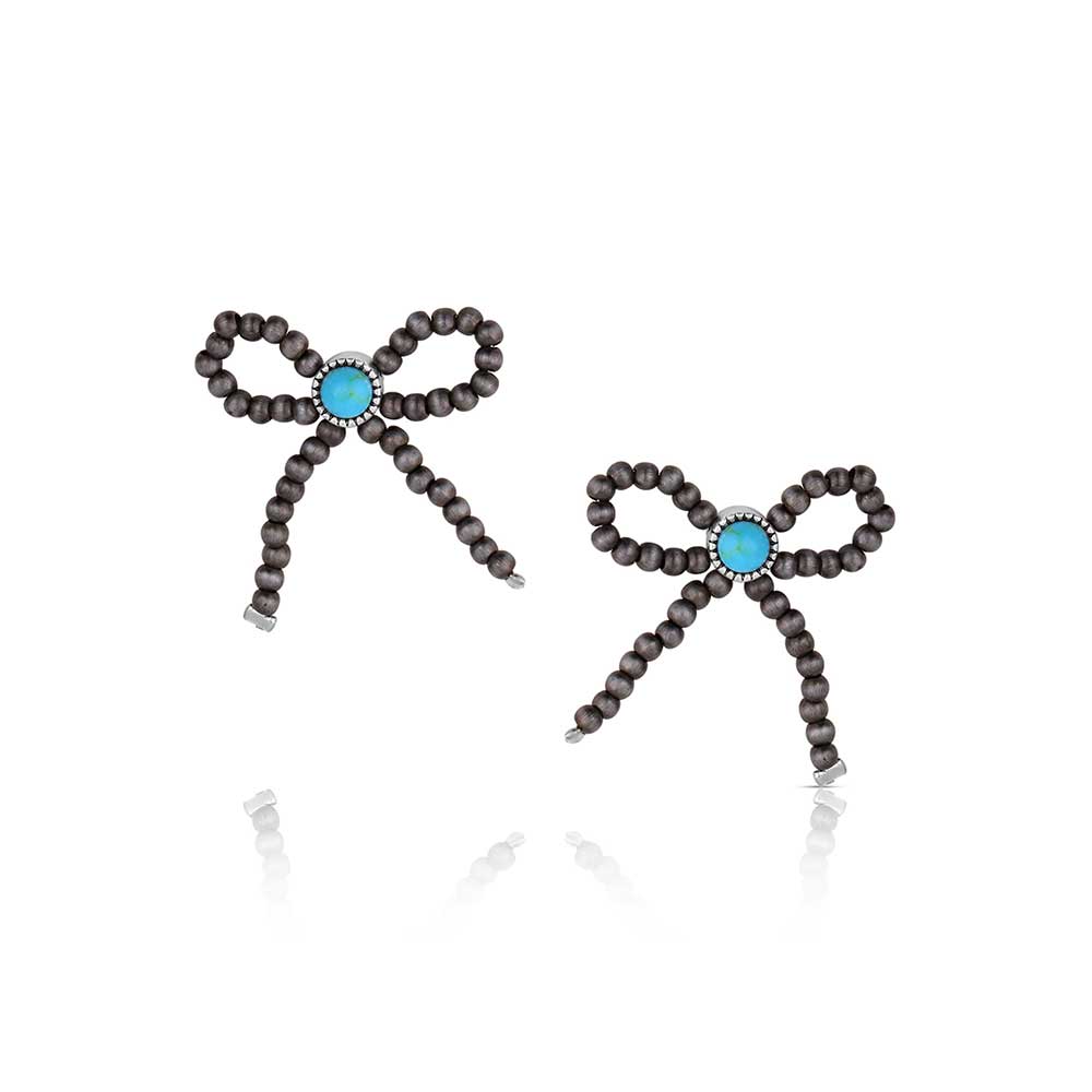 Forever Tied Bow Earrings - Montana Silversmith
