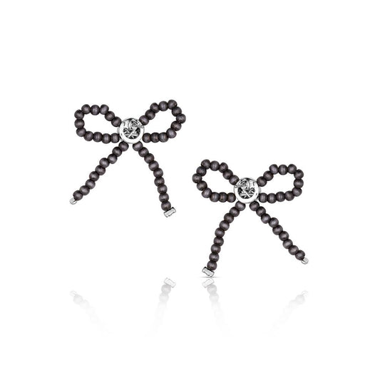Forever Tied Bow Earrings - Montana Silversmith