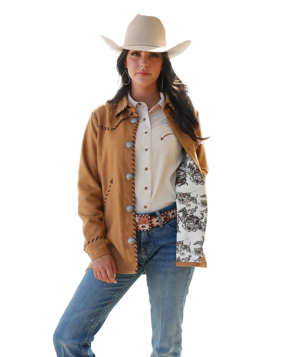 Shacket Women's Brown Cruel Denim