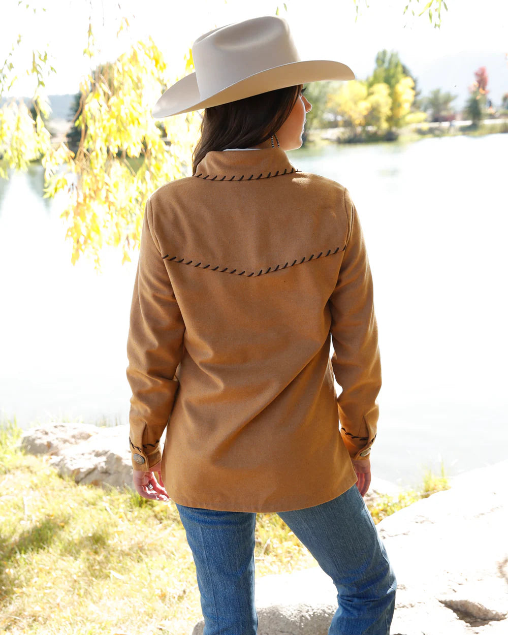 Shacket Women's Brown Cruel Denim