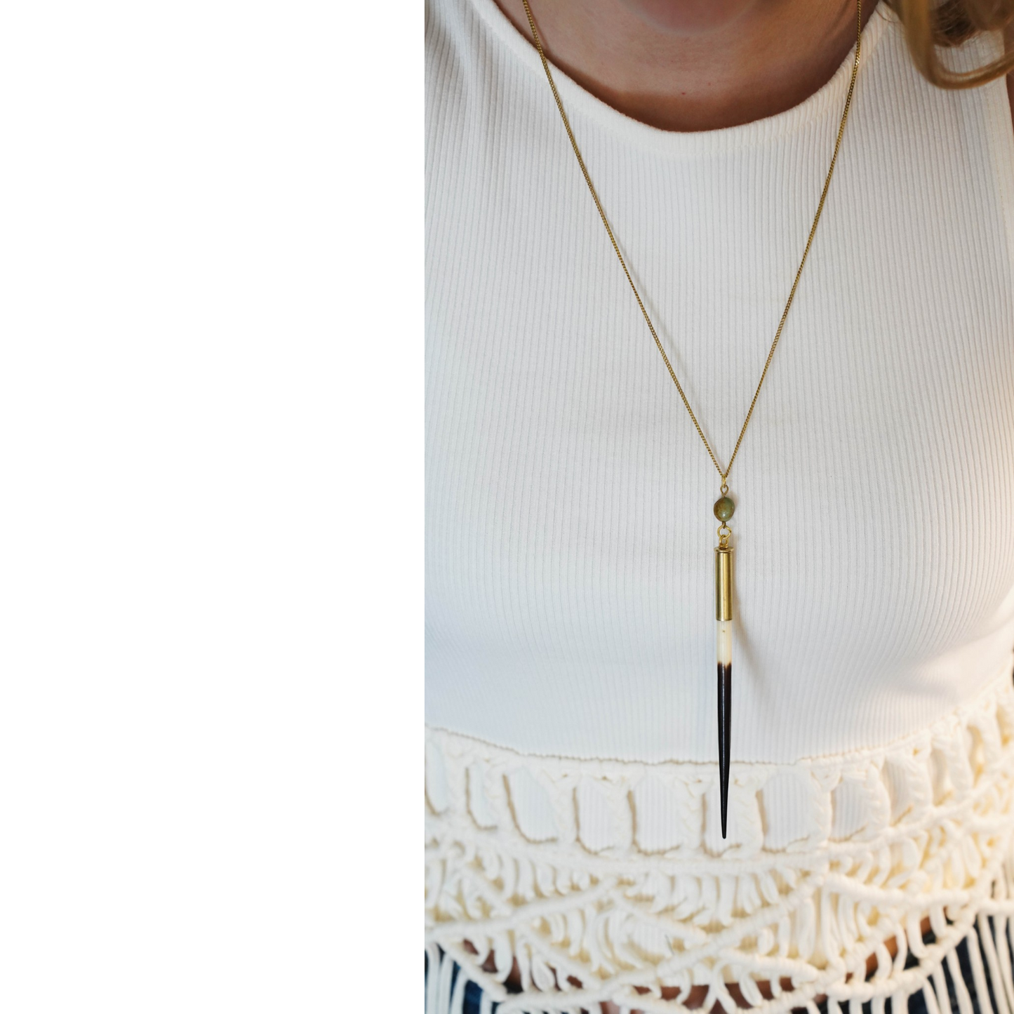 Beth Dutton Quill Necklace