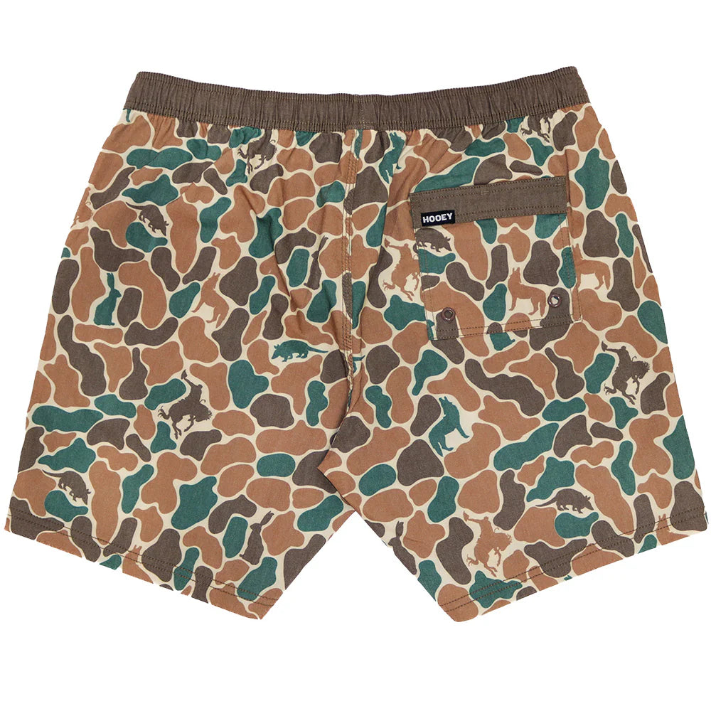 Men's Board Short Critter Camo Hooey