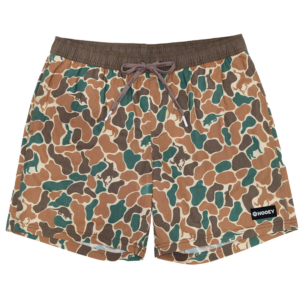 Men's Board Short Critter Camo Hooey
