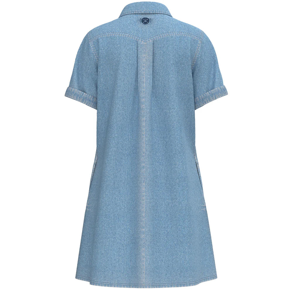 Women's Denim Chambray Dress Hooey