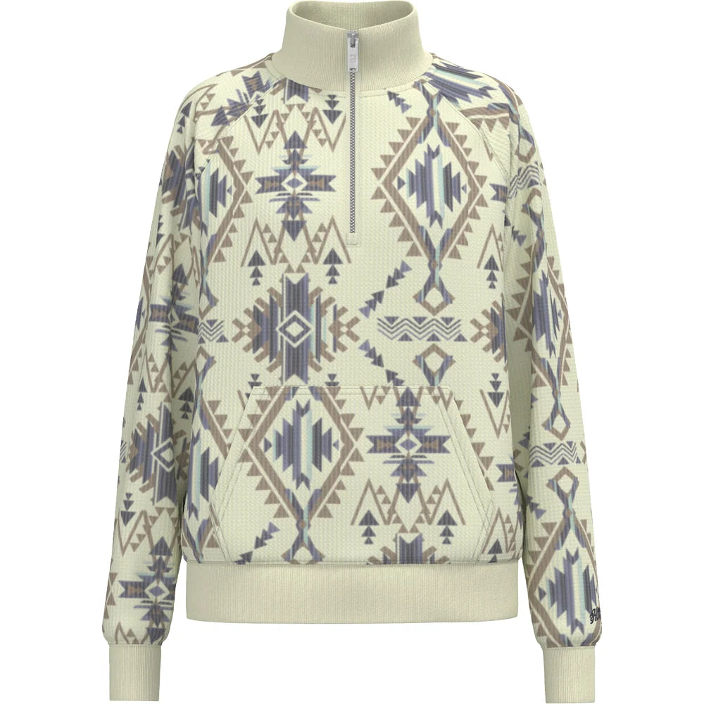 Women's 1/4 Zip Mesa Aztec Pullover Hooey