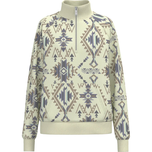 Women's 1/4 Zip Mesa Aztec Pullover Hooey