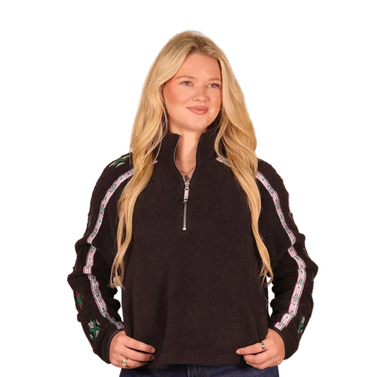 Women's Mia Fleece Cropped Pullover Hooey