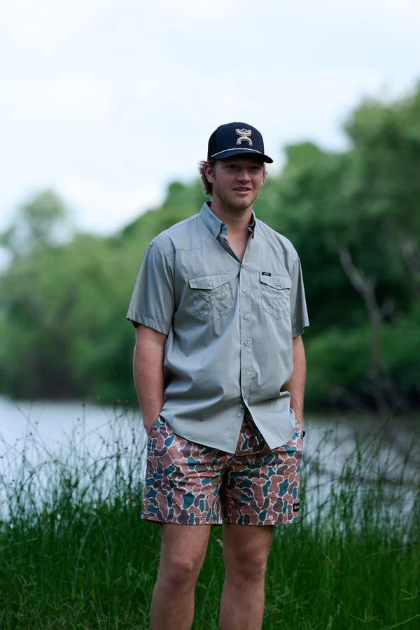 Men's Board Short Critter Camo Hooey